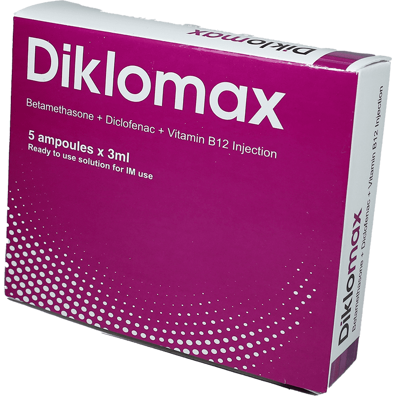 Diklomax (2+75+10) mq 3 ml 5 əd thumbnail