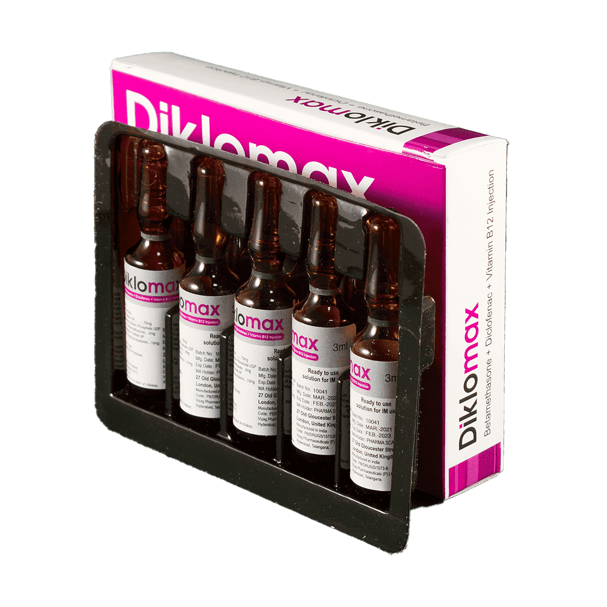 Diklomax (2+75+10) mq 3 ml 5 əd thumbnail