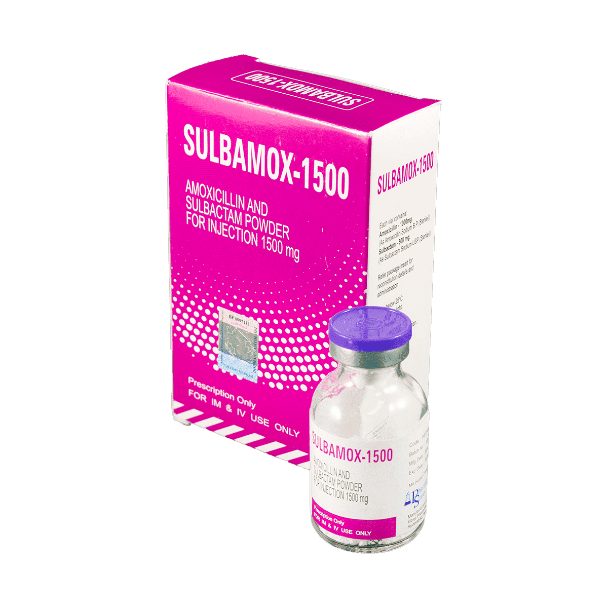 Sulbamox 1500 mg. thumbnail