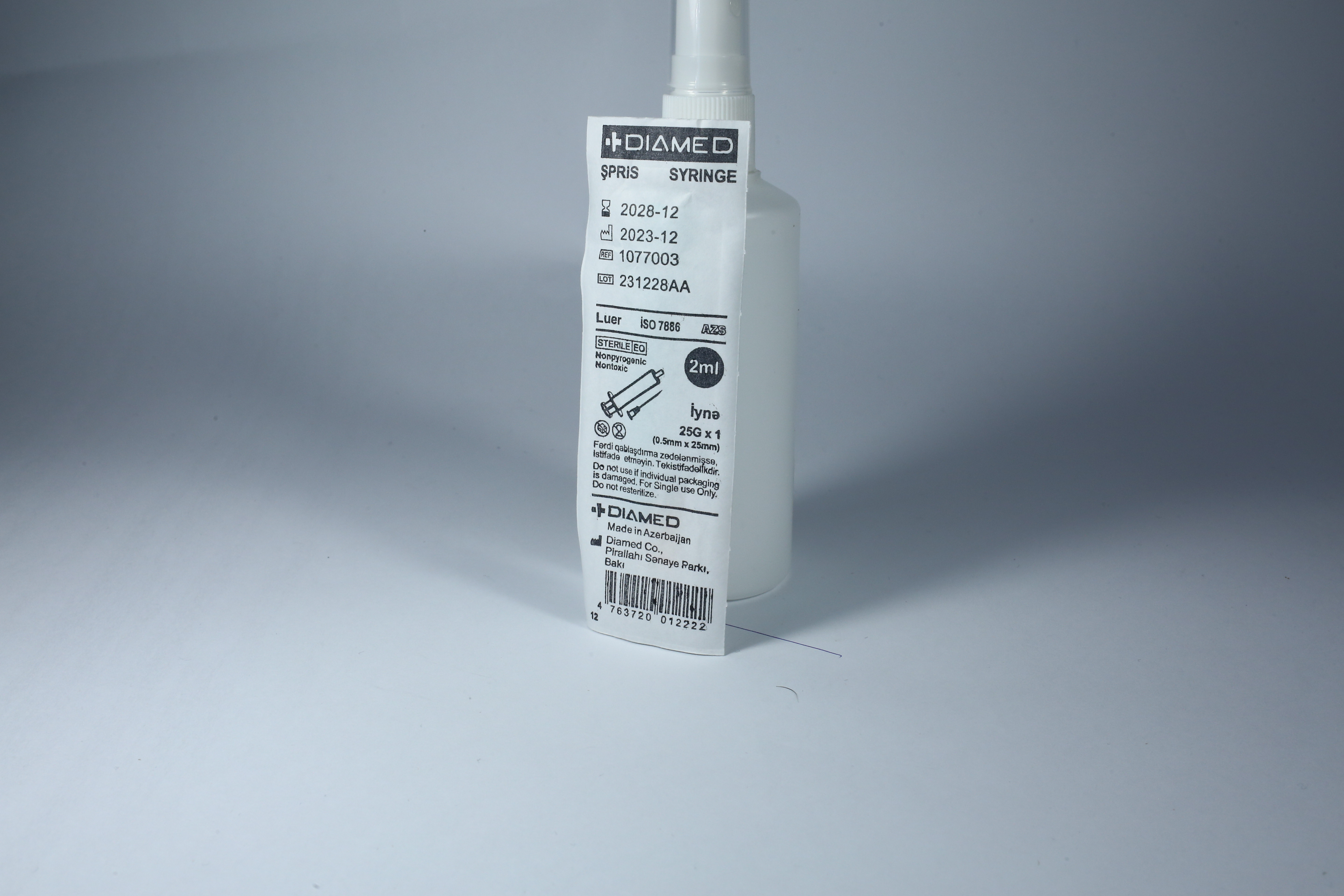 Şpris 2 ml 25Gx34 MM thumbnail