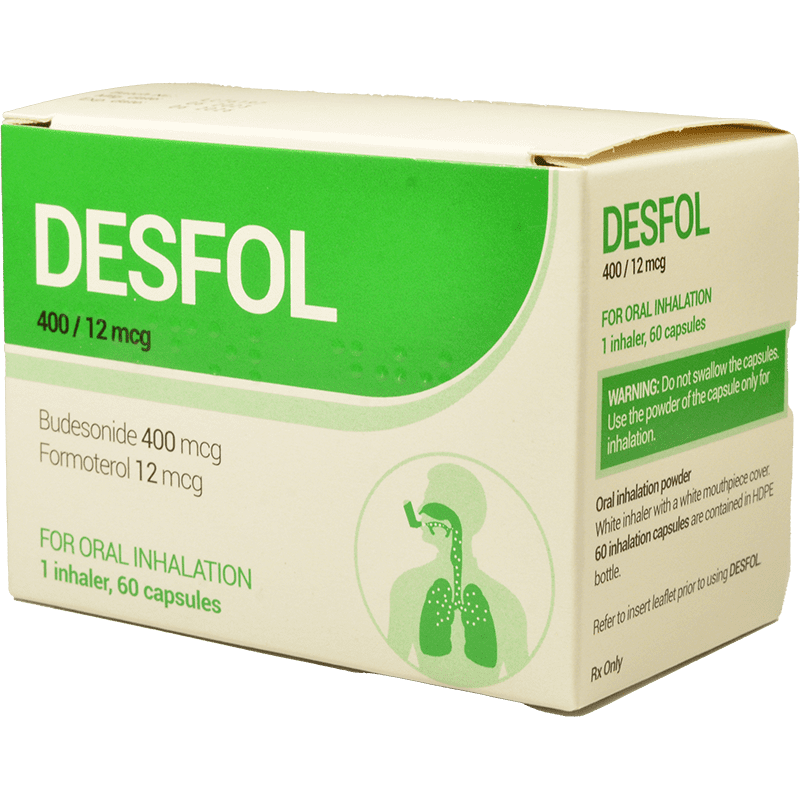 Desfol 400 mkg./12 mkg, 60 əd. thumbnail