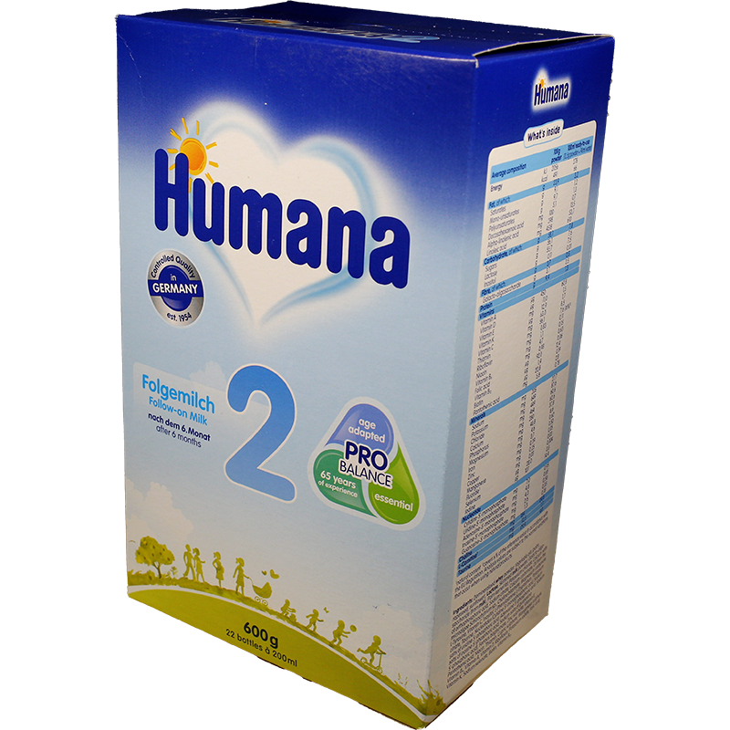 Детское питание Хумана 2 с 6-ти месяцев 600 гр thumbnail