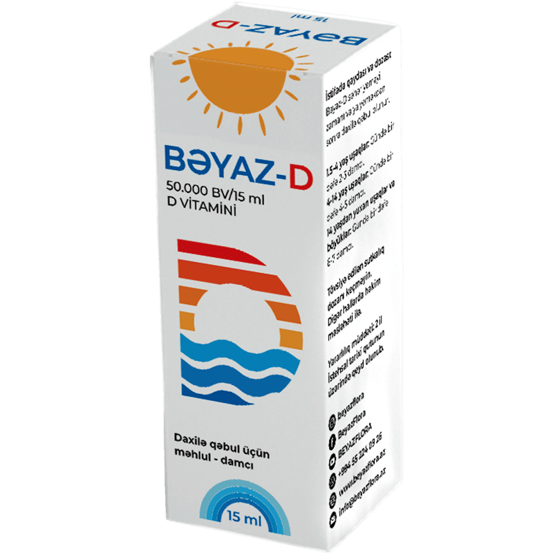 Bəyaz-D 15 ml thumbnail