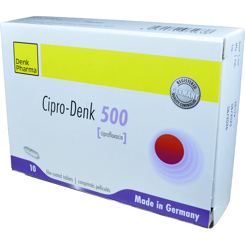 Cipro-Denk 500 mg. 10 əd. thumbnail