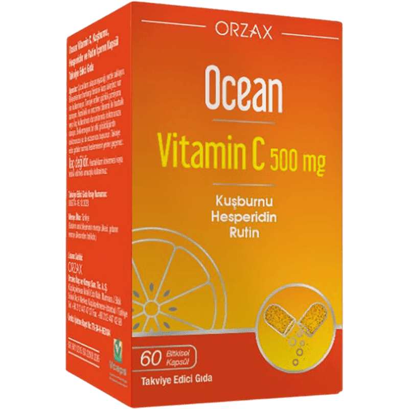 Ocean Vitamin C 500 mq 60 əd thumbnail