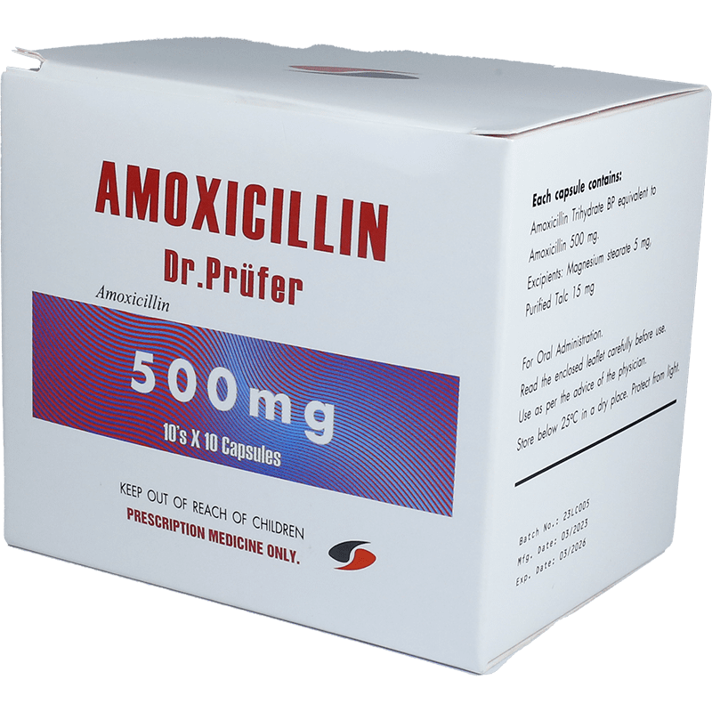 Amoxicillin 500 mq 100 əd. thumbnail