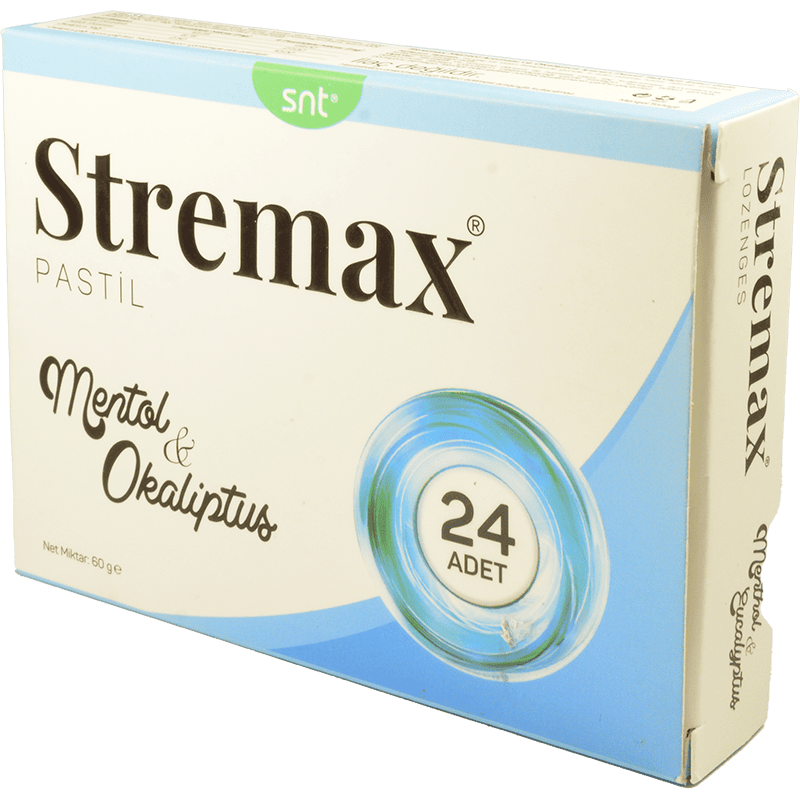 Stremaks mentol+evkalipt 24 əd thumbnail