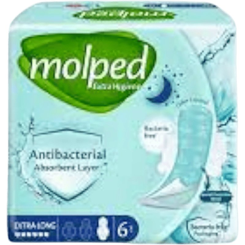 Molped night antibakterial padlar 6 əd thumbnail