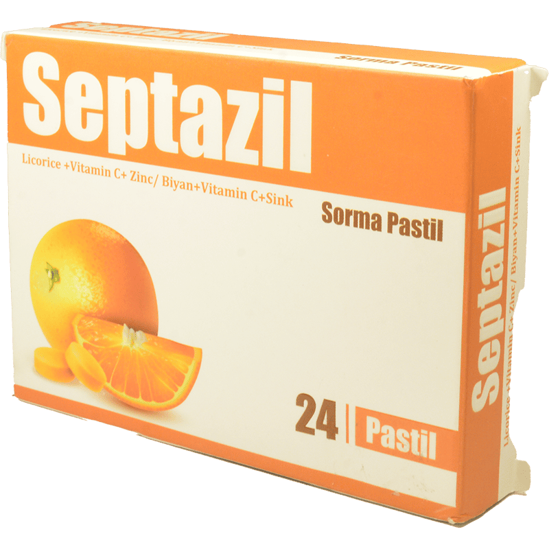 Septazil Vitamin C, Sink və biyan 24 əd thumbnail