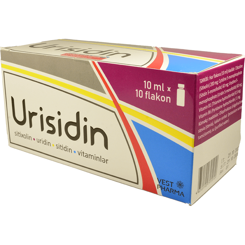 Urisidin 10 ml. 10 əd. thumbnail