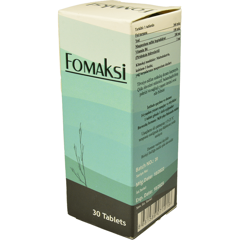 Fomaksi 30 əd thumbnail