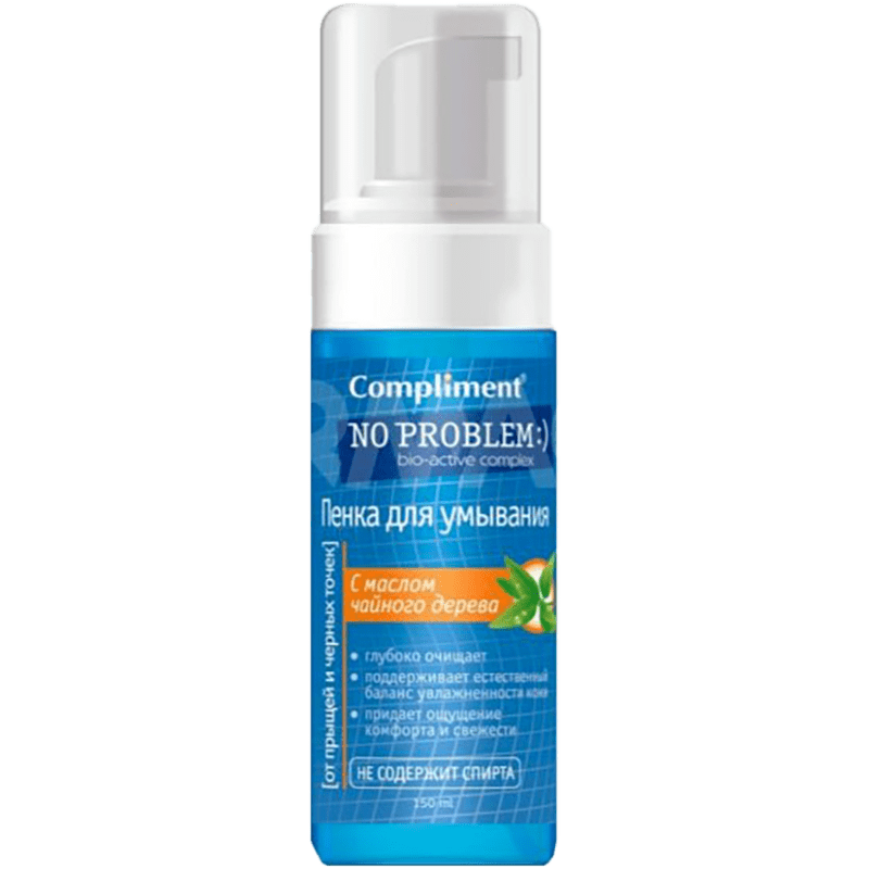 Compliment No problem Çay ağacı yağı ilə təmizləyici köpük, 160ml thumbnail
