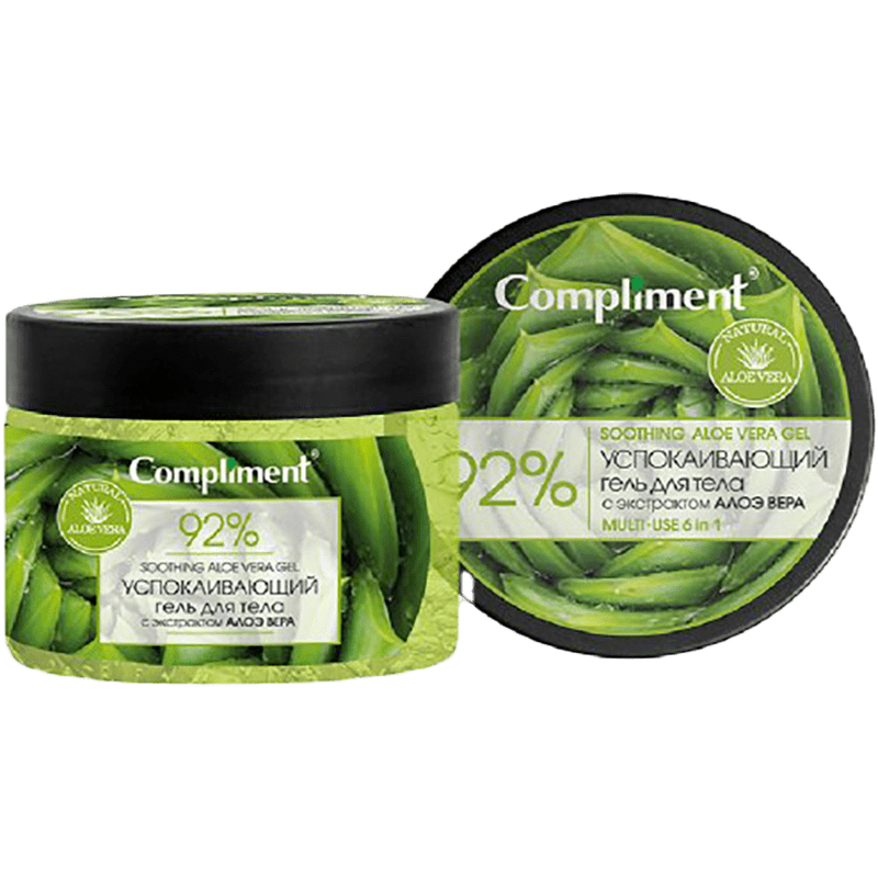Compliment  ALOE VERA ekstraktı ilə sakitləşdirici bədən geli, 400 ml. thumbnail