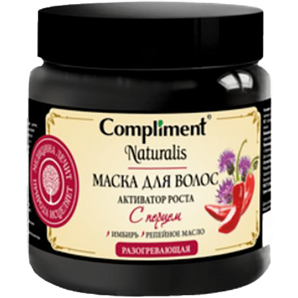 Naturalis Bibərli böyümə aktivatoru ilə saç maskası, 500 ml thumbnail