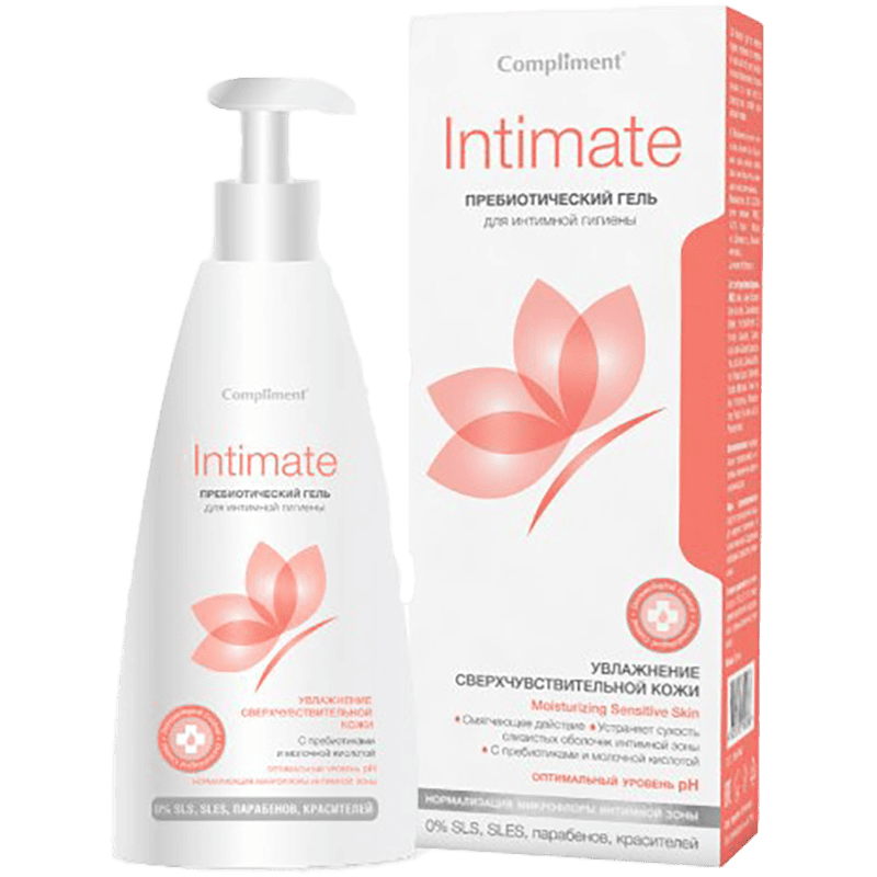 İntimate Prebiyotikli intim gigiyena üçün gel 250 ml thumbnail
