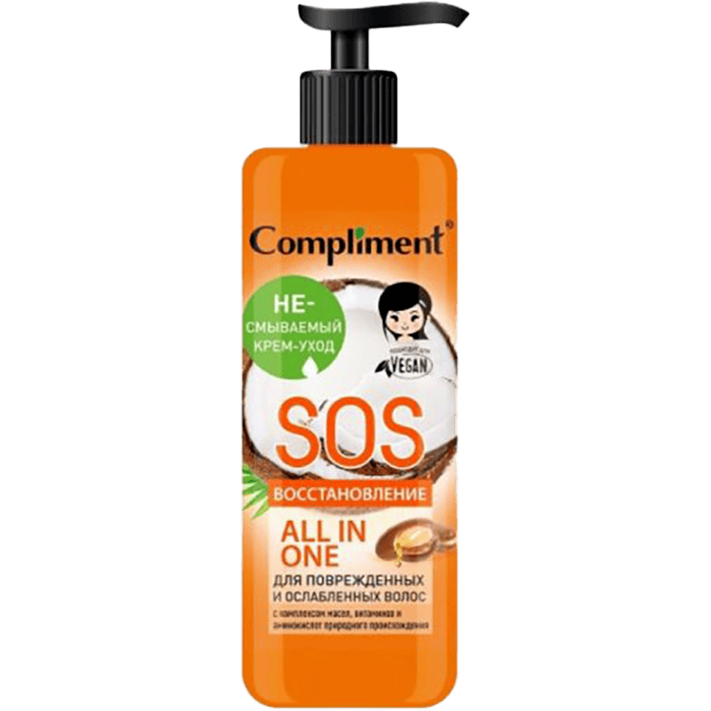 Zədələnmiş və zəifləmiş saçlar üçün SOS bərpası üçün qulluq kremi 400 ml thumbnail