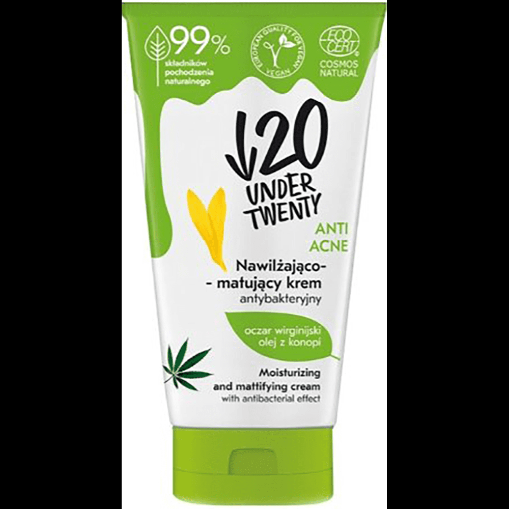 Under Twenty yeniyetmələr üçün nəmləndirici və matlaşdırıcı krem 50 ml thumbnail