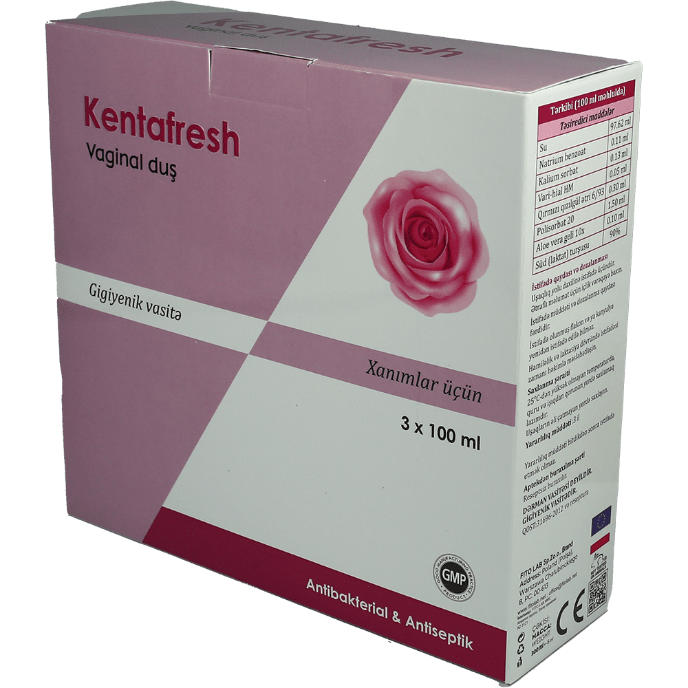 Kentafresh 100 ml 3 əd. thumbnail