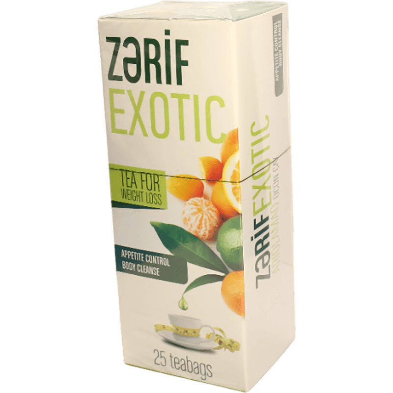 Çay Zarif arıqlamaq üçün Exotic 25 əd thumbnail