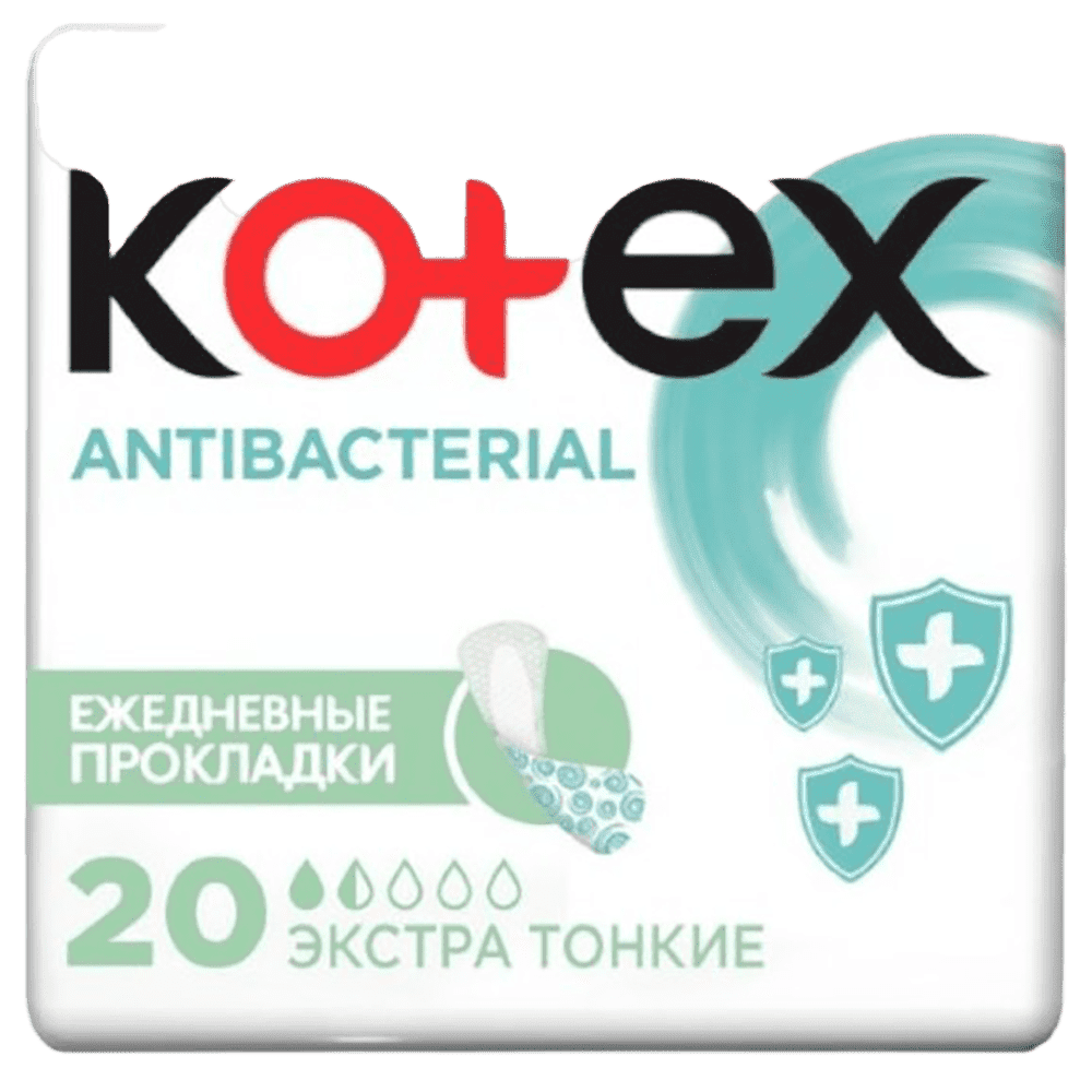 Kotex liners antibakterial gigiyenik bez 20 əd. thumbnail
