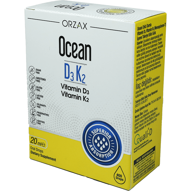 Ocean vitamin D3 K2 20 ml thumbnail