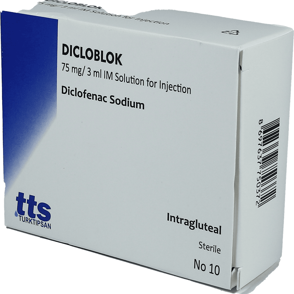 Dicloblok 75 mq 3 ml 10 əd. thumbnail