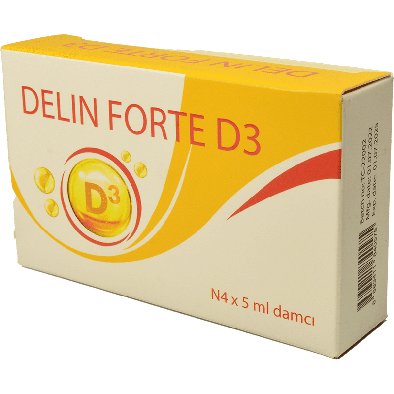 Delin forte D3 5 ml 4 əd thumbnail