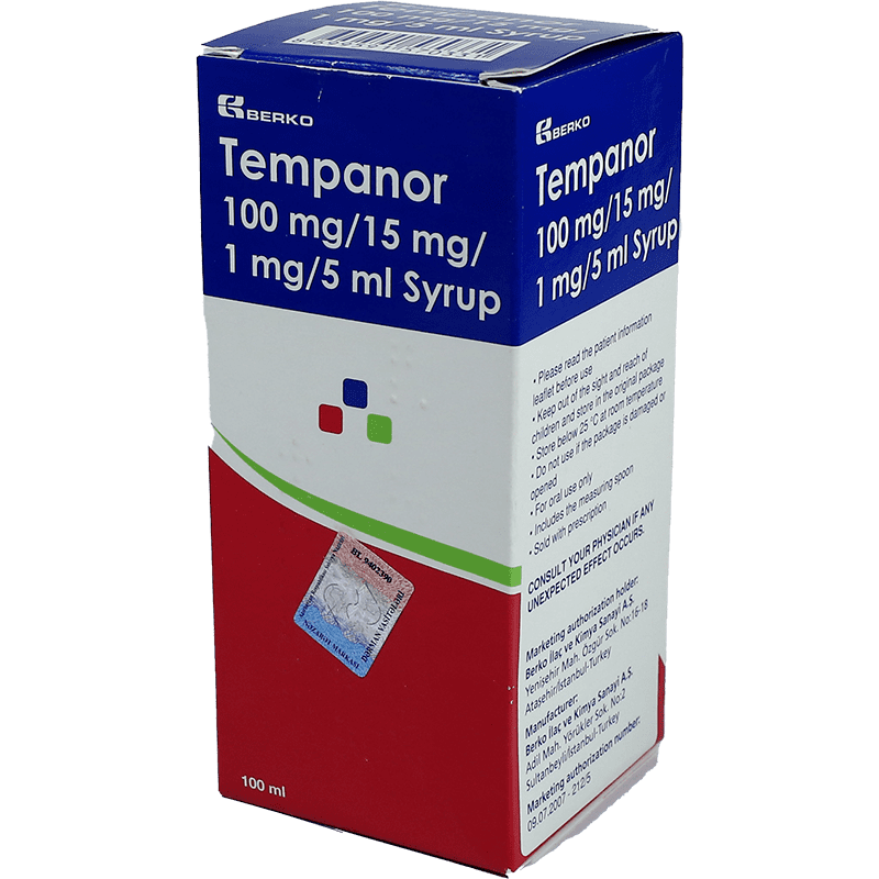Tempanor 100 ml. thumbnail