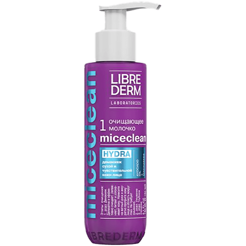 Librederm MICECLEAN HYDRA quru dərilər üçün təmizləyici süd 150ml thumbnail