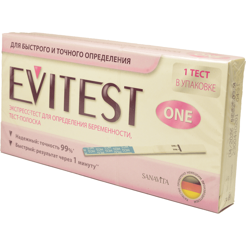 Hamiləlik testi "Evitest Express" 1 əd. thumbnail