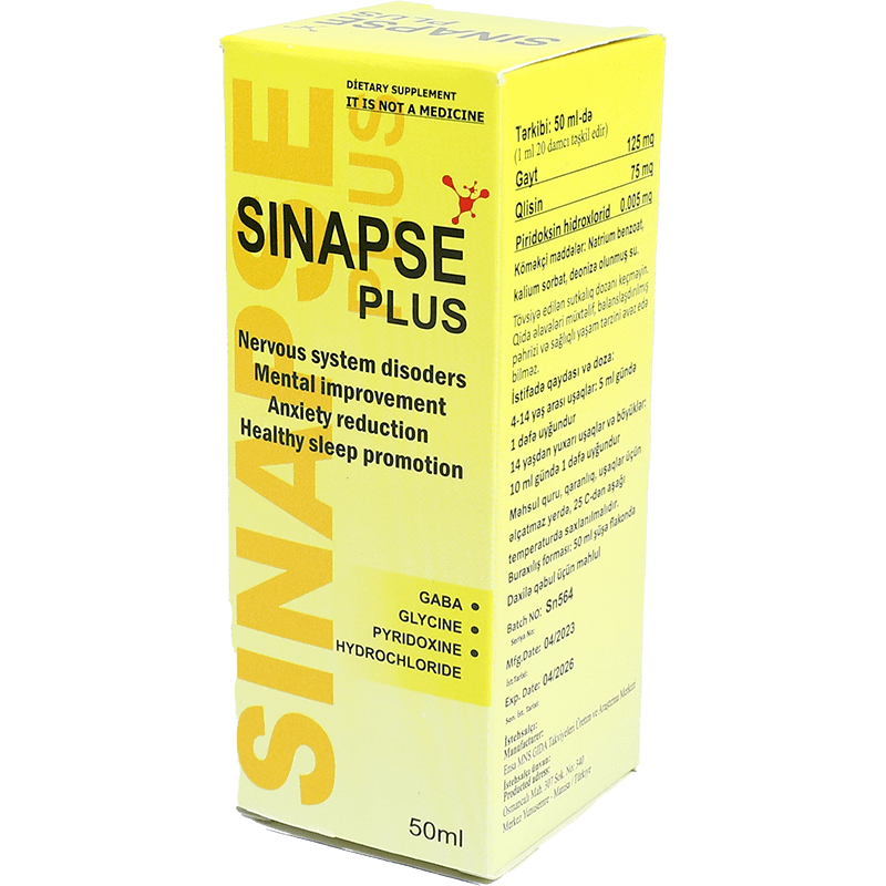 Sinapse plus 50 ml. thumbnail