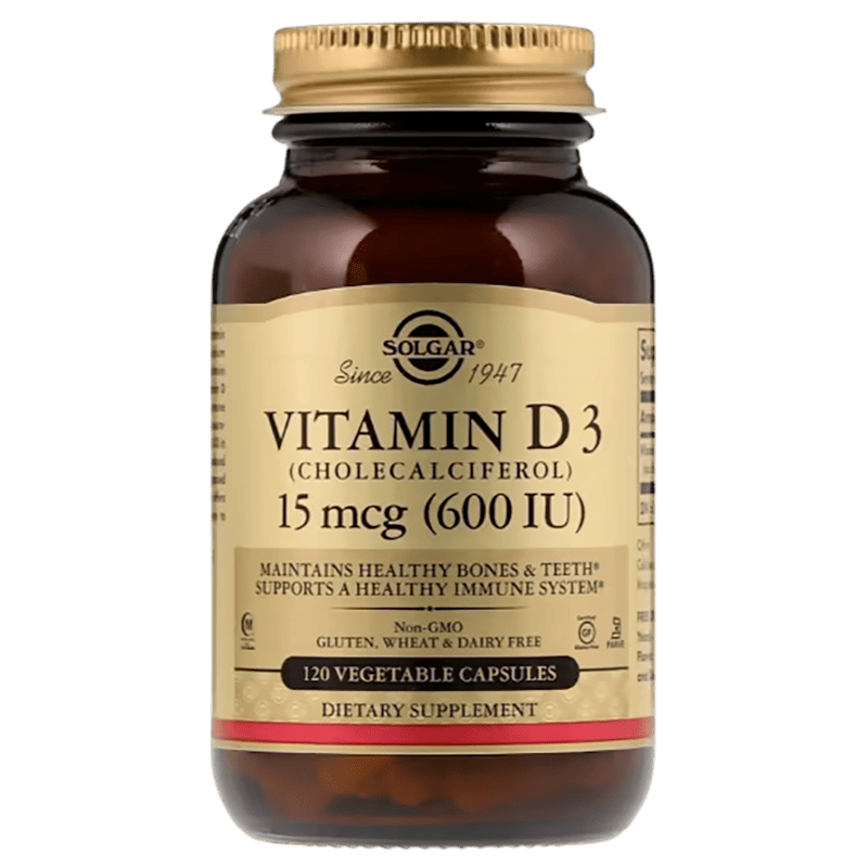 Solgar Vitamin D3, 600 IU 120 əd thumbnail
