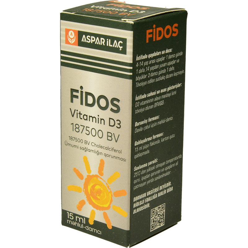 Fidos 187500Uİ 15 ml thumbnail