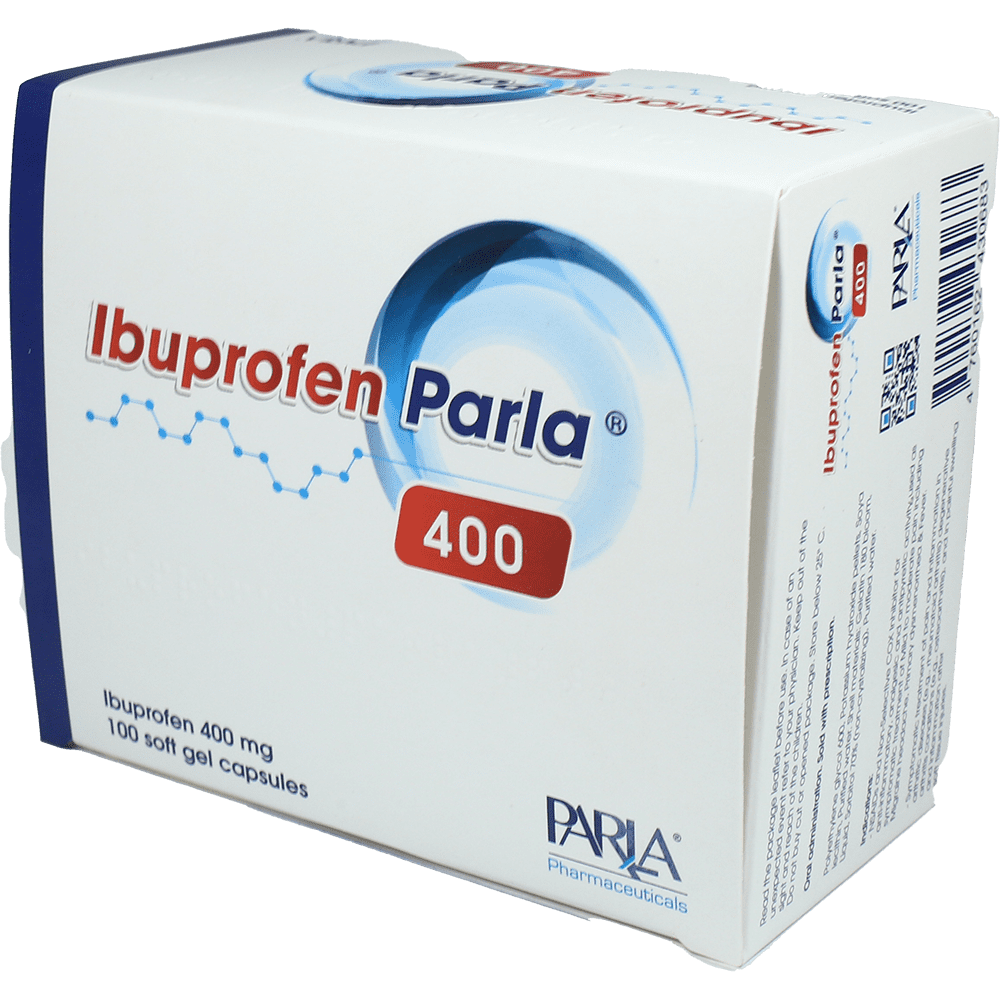 İbuprofen parla 400 mq 100 əd. thumbnail