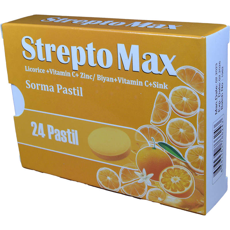 Strepto Max vitamin C 24 əd. thumbnail