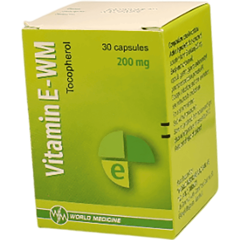 Vitamin E 200 mq 30 əd thumbnail