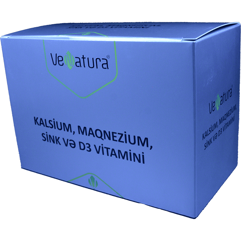 Venatura Ca+Mg+Zn+D3 30 əd. thumbnail