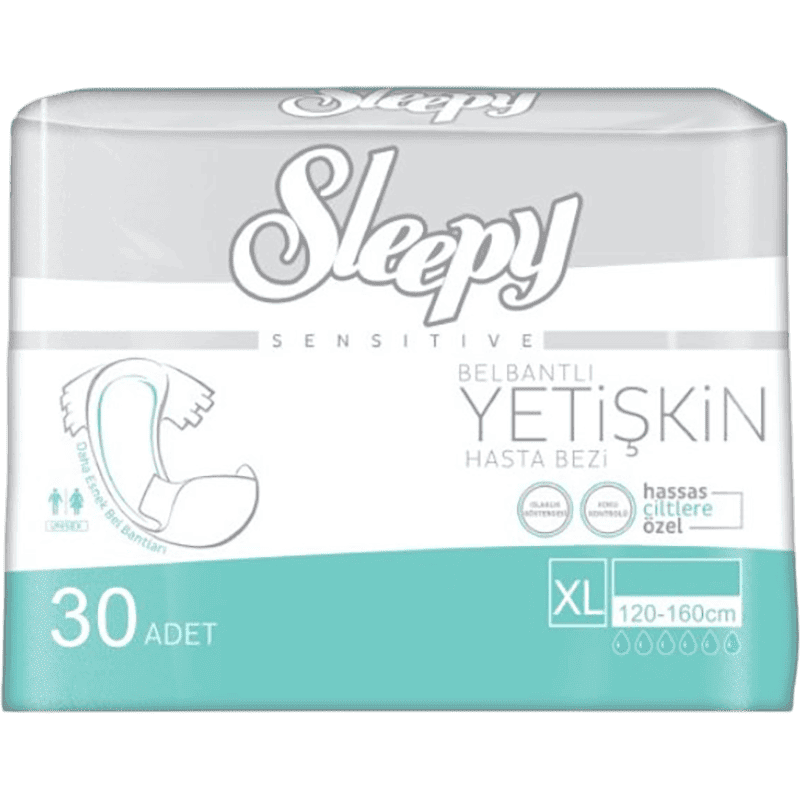 Böyüklər üçün bezlər Sleepy Sensetive XL 30 əd thumbnail