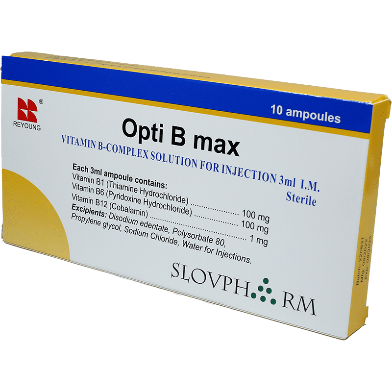Opti B Max 3 ml. 10 əd. thumbnail