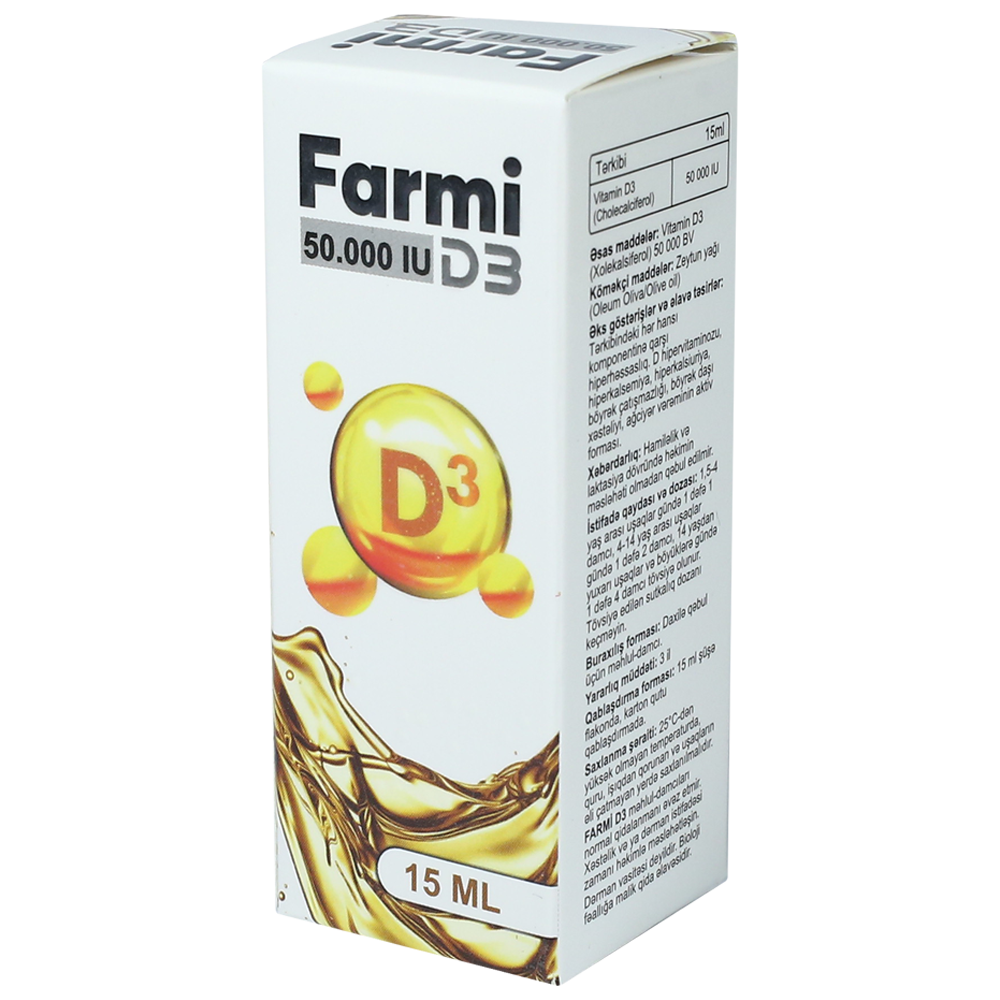 Farmi D3 15 ml thumbnail