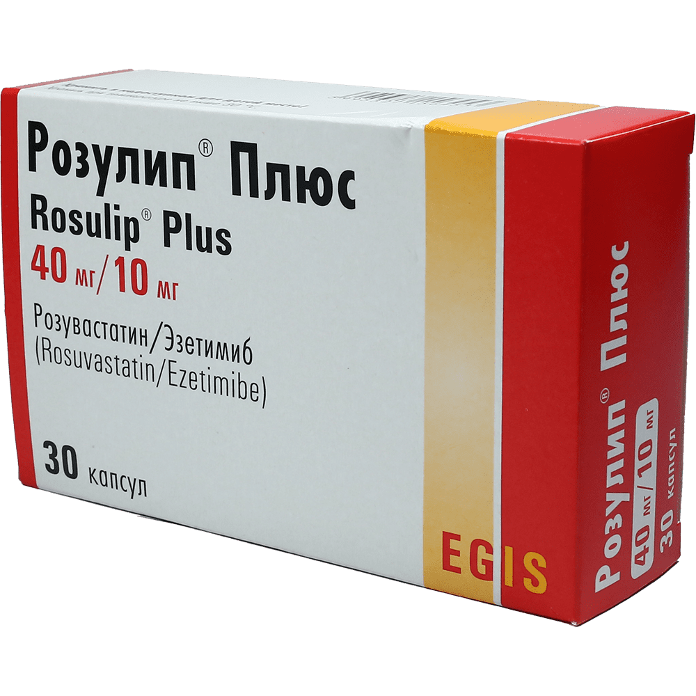 Rosulip plus 40 / 10 mq 30 əd. thumbnail