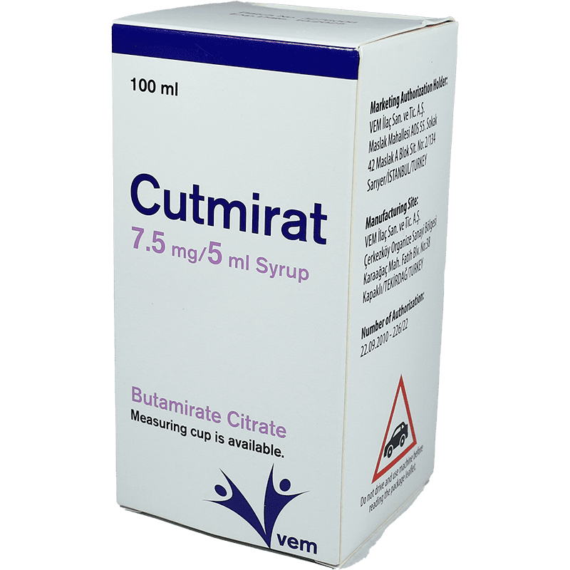 Cutmirat 7.5 mg / 5 ml. 100 ml . thumbnail