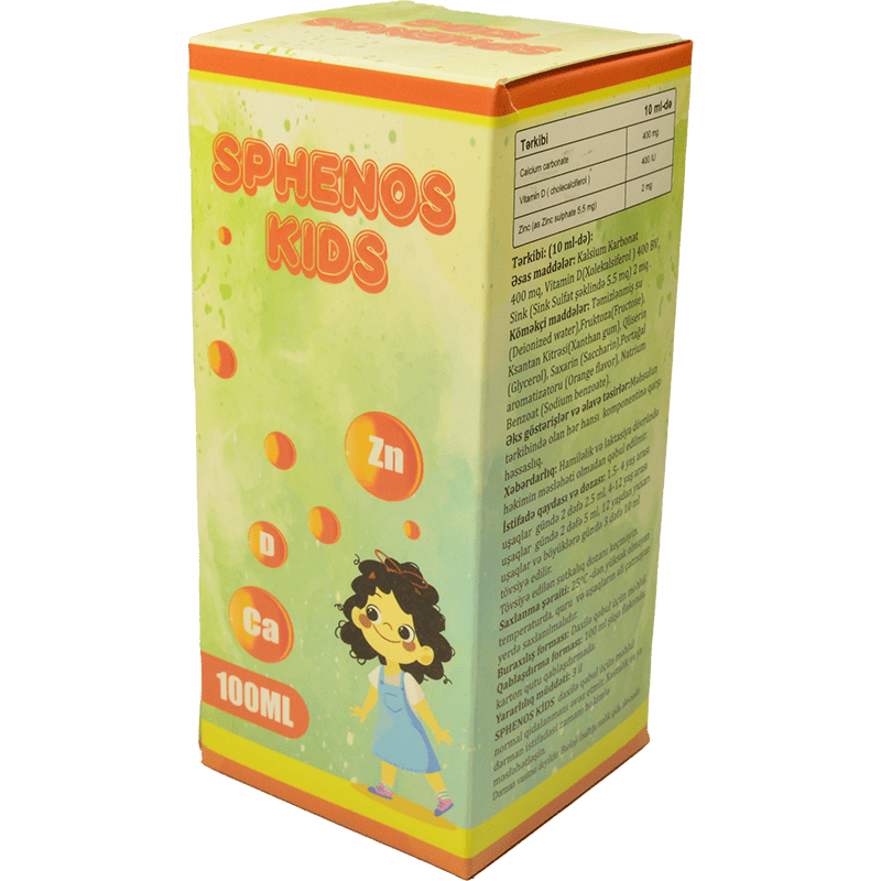 Sfenos kids 100 ml thumbnail