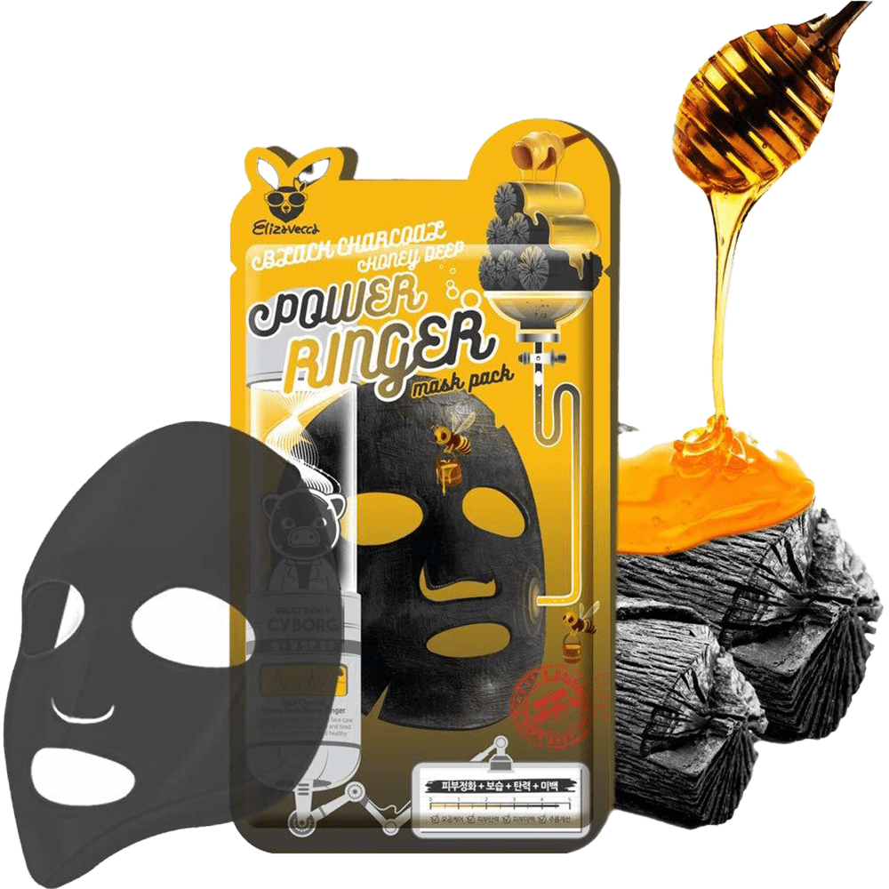 Təmizləyici parça üz maskası Black Charcoal Honey Deep 23 ml thumbnail