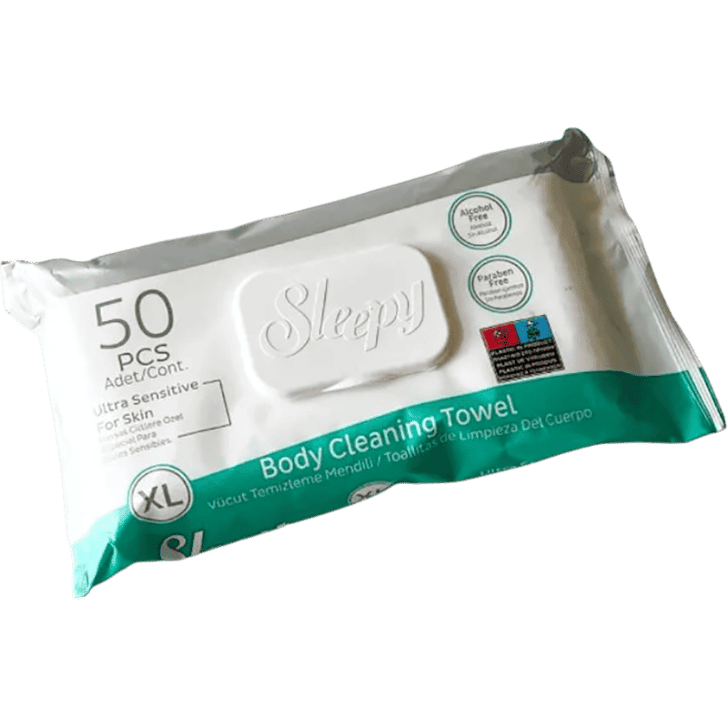 Nəm salfetlər Ultra Sensitive Body Cleaning 50 əd thumbnail