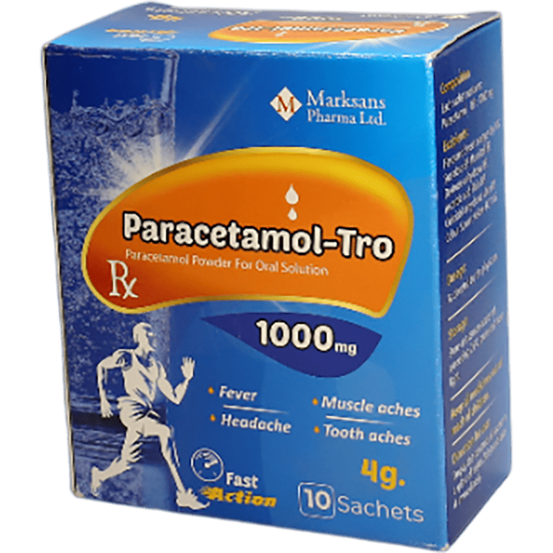 Parasetomol 1000 mq 10 əd thumbnail