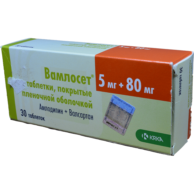 Vamloset 5 mg./80 mg. 30 əd. thumbnail