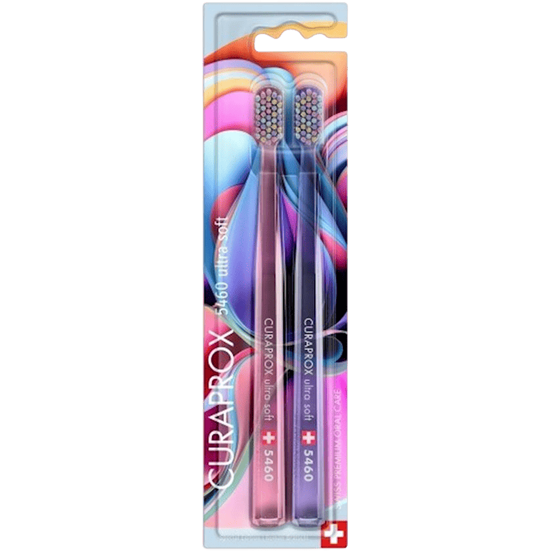 Зубная щетка Curaprox CS 5460 Duo Colorful Curls Edition (7612412431063) (Kosmetika) (Curaprox) thumbnail