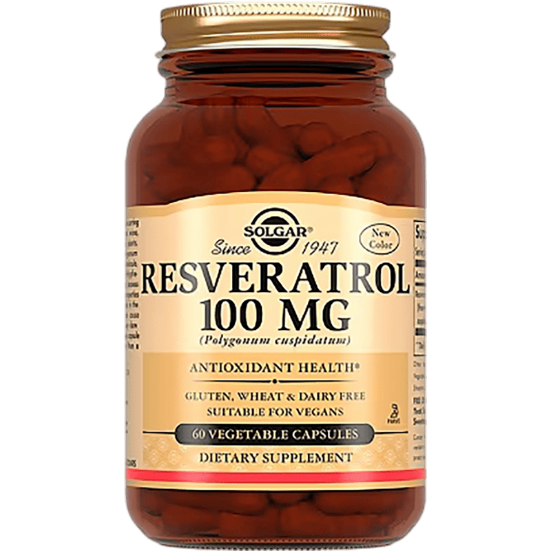 Solgar Resveratrol, 100 mq 60 əd thumbnail