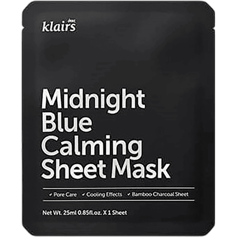 Dear Klairs Midnight Blue gecə sakitləşdirən parça maskası, 25 ml thumbnail